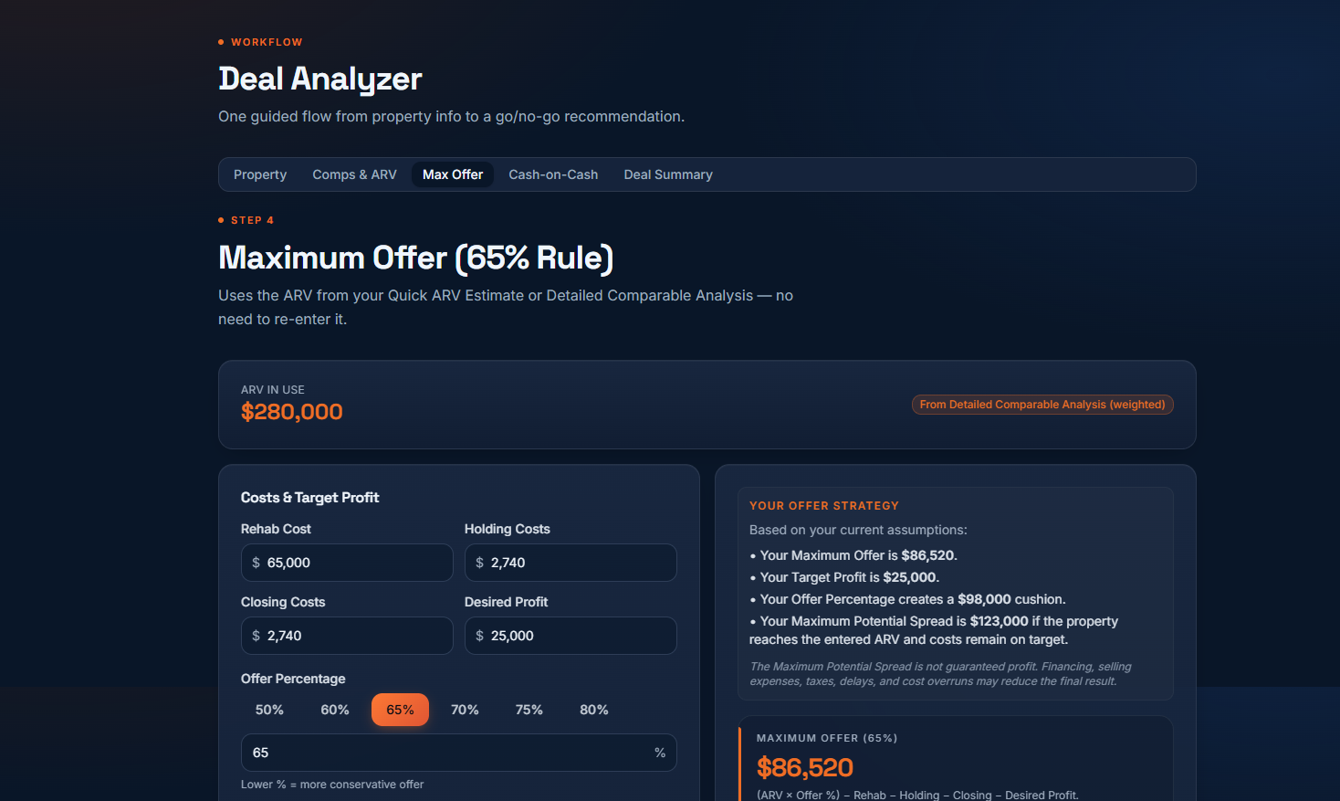 Deal Analyzer